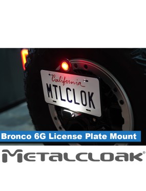 Mocowanie tablicy rejestracyjnej z trzecim swiatlem stop, Ford Bronco 6G