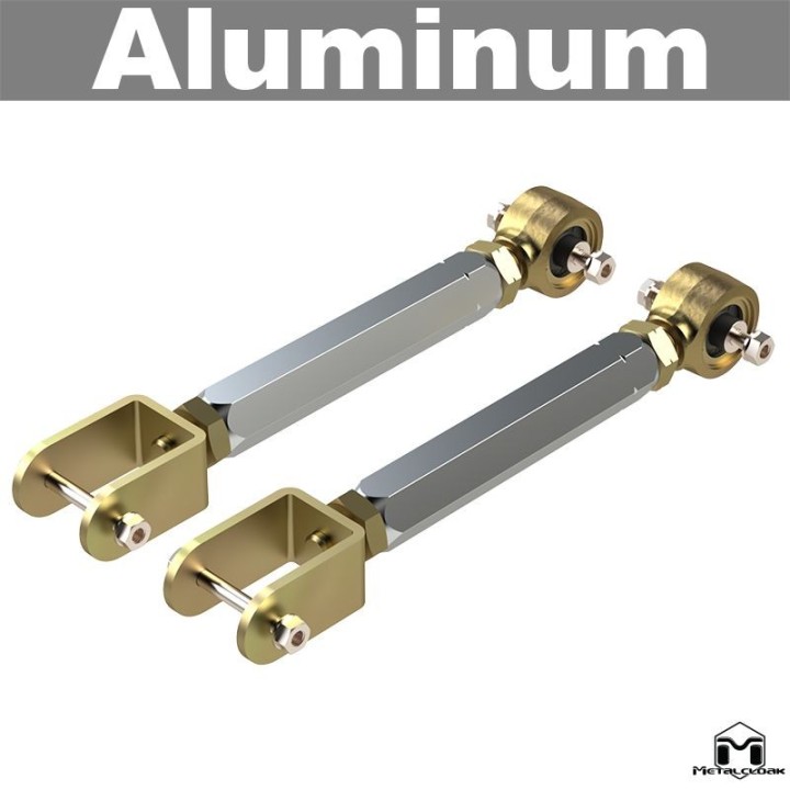 Wahacze aluminiowe z podwojna regulacja, gorne przednie, para, TJ/LJ/XJ METALCLOAK - ujęcie 2