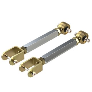 Wahacze aluminiowe z podwojna regulacja, gorne przednie, para, TJ/LJ/XJ METALCLOAK