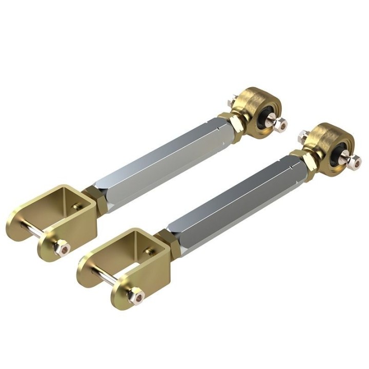 Wahacze aluminiowe z podwojna regulacja, gorne przednie, para, TJ/LJ/XJ METALCLOAK