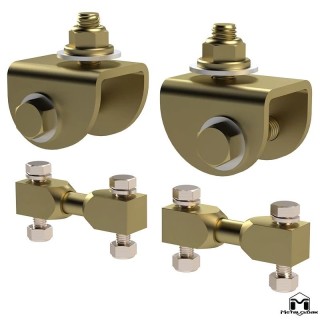 Gorne przednie mocowania amortyzatorow 6Pak, TJ/LJ METALCLOAK