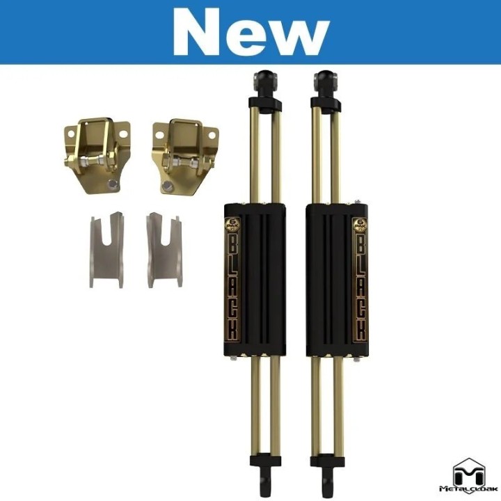 Amortyzatory 6Pak BLACK tylne 3,5", para, TJ/LJ METALCLOAK