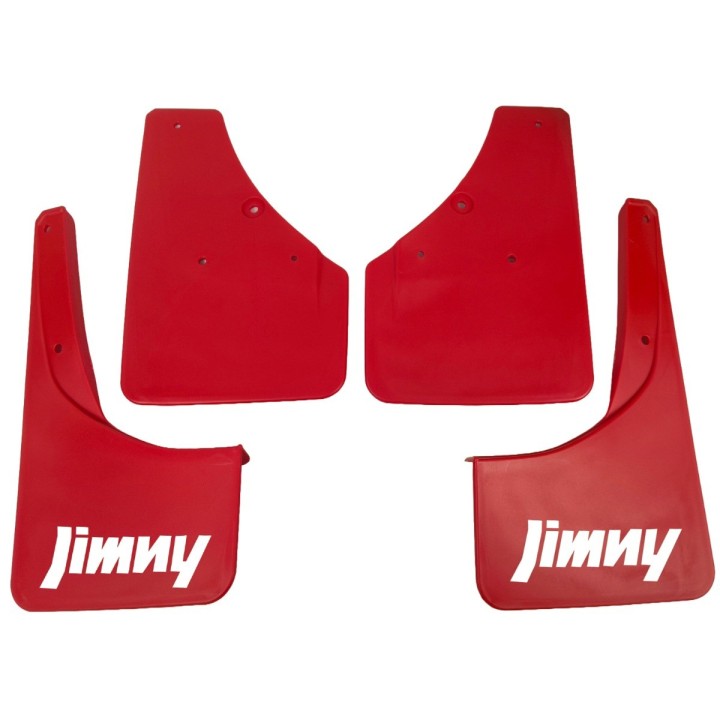 Chlapacze Suzuki Jimny JB74 Czerwone, komplet 4 szt. Nomadtech
