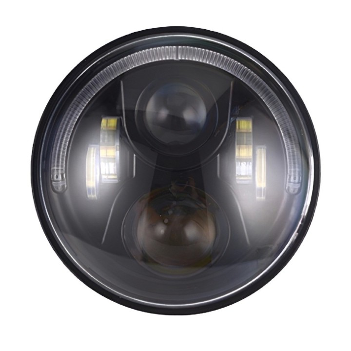 Reflektor 7'' LED Wrangler JK, Samurai, Patrol Y60, Defender E9 Nomadtech
