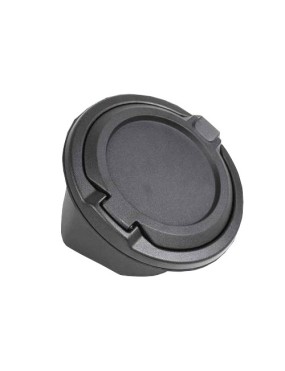 Zamykana klapka wlewu paliwa Jeep Wrangler JL, czarna, aluminium