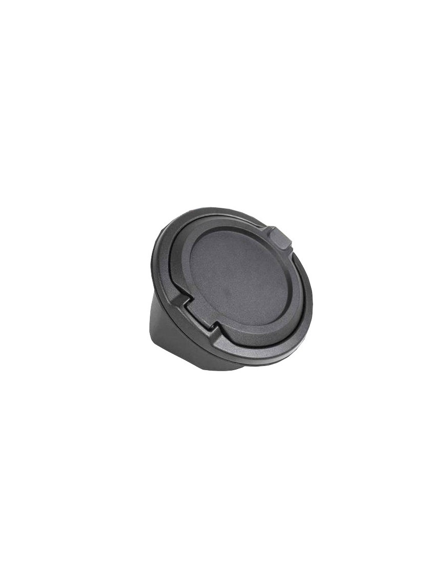 Zamykana klapka wlewu paliwa Jeep Wrangler JL, czarna, aluminium