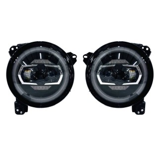 Reflektory LED 9″ Wrangler JL / Gladiator, para – Nomadtech