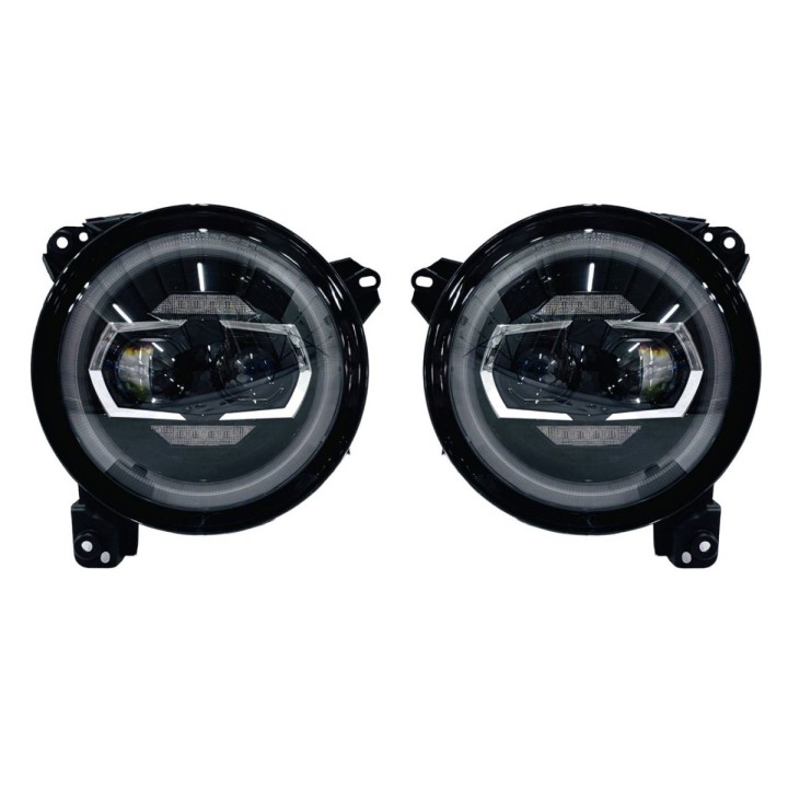 Reflektory LED 9″ Wrangler JL / Gladiator, para – Nomadtech