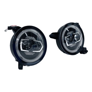 Reflektory LED 9″ Wrangler JL / Gladiator, para – Nomadtech - ujęcie 2