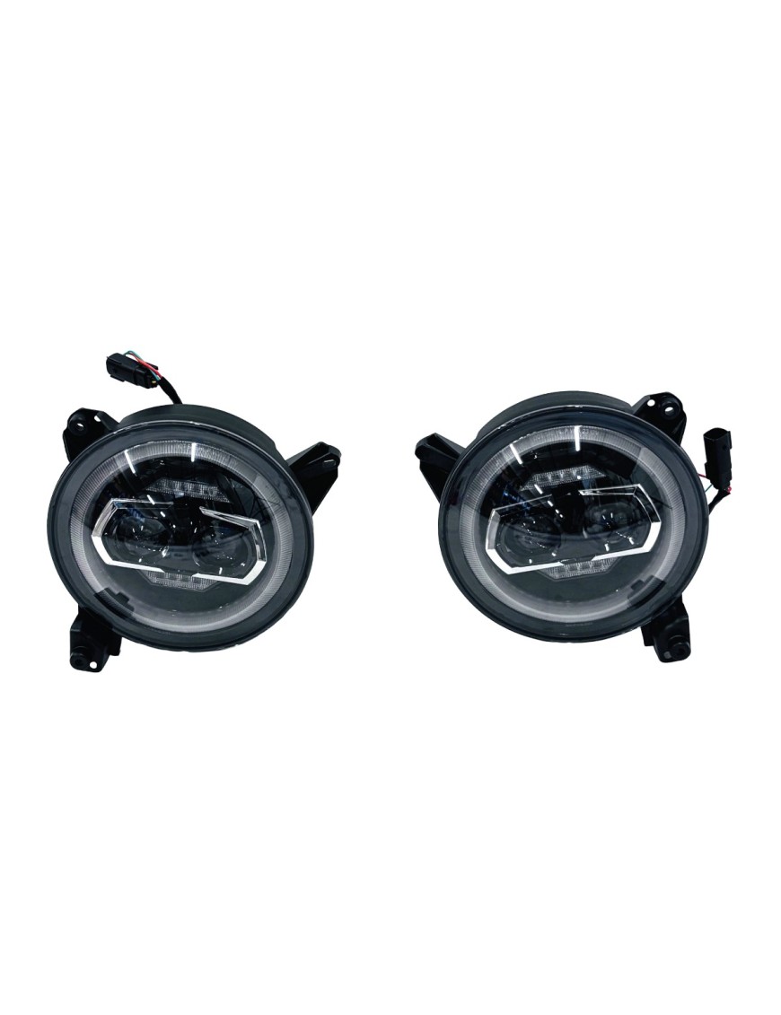 Reflektory LED 9″ Wrangler JL / Gladiator, para – Nomadtech