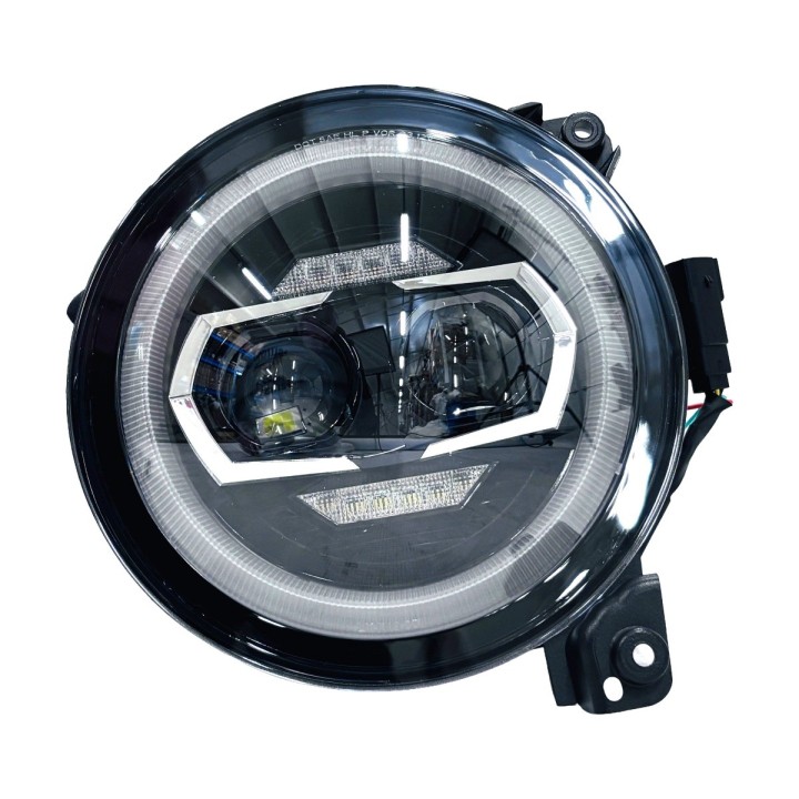 Reflektory LED 9″ Wrangler JL / Gladiator, para – Nomadtech - ujęcie 4