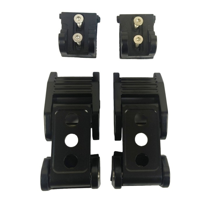 Aluminiowe zamki maski Jeep Wrangler JL / Gladiator JT Nomadtech