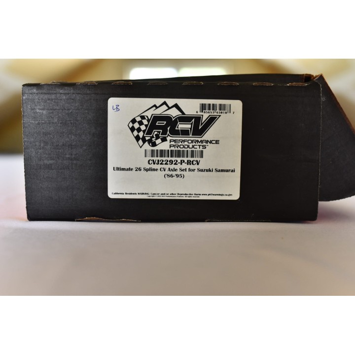 Zestaw półosi RCV Performance Ultimate CV Suzuki Samurai 1986-1995, 26 frezów Nomadtech - ujęcie 3