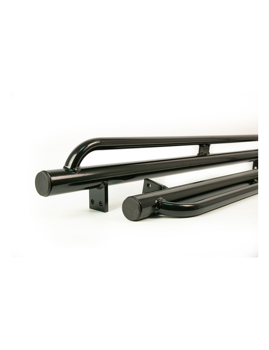 Progi rurowe HD Rock Sliders Suzuki Samurai z rurą wzmacniającą (para)