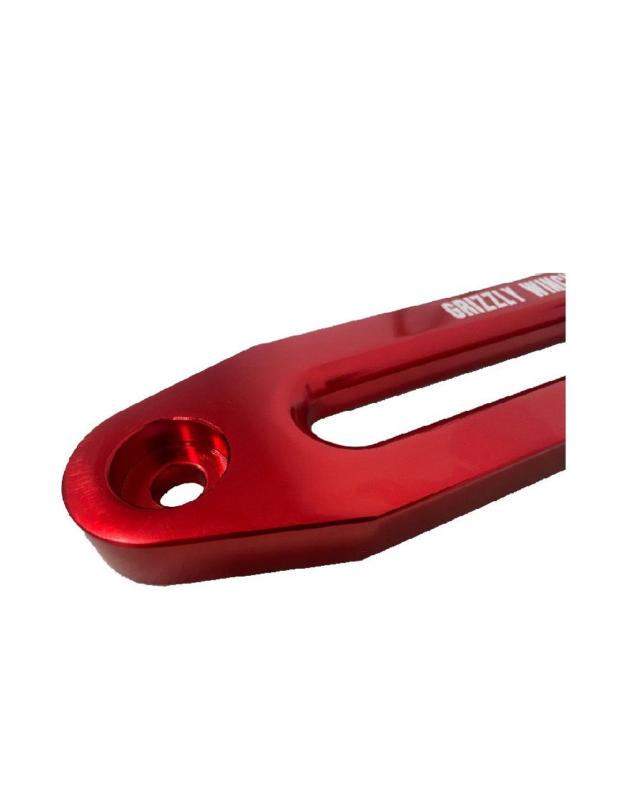 Prowadnica liny syntetycznej Grizzly Winch – aluminiowa, rozstaw 25 cm Nomadtech - ujęcie 3