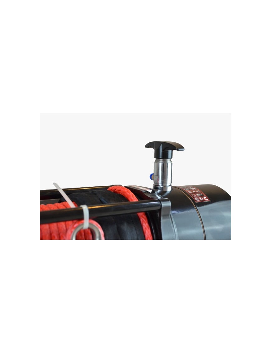 Wyciągarka Grizzly 12000 lbs 72.5:1 syntetyk, Air Free Spool