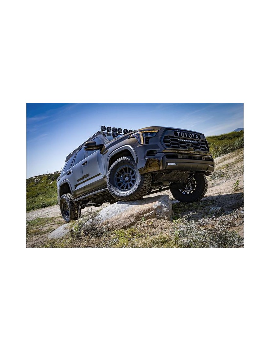 Zwrotnice przednie ICON 51014, obniżenie 4" – Tundra / Sequoia
