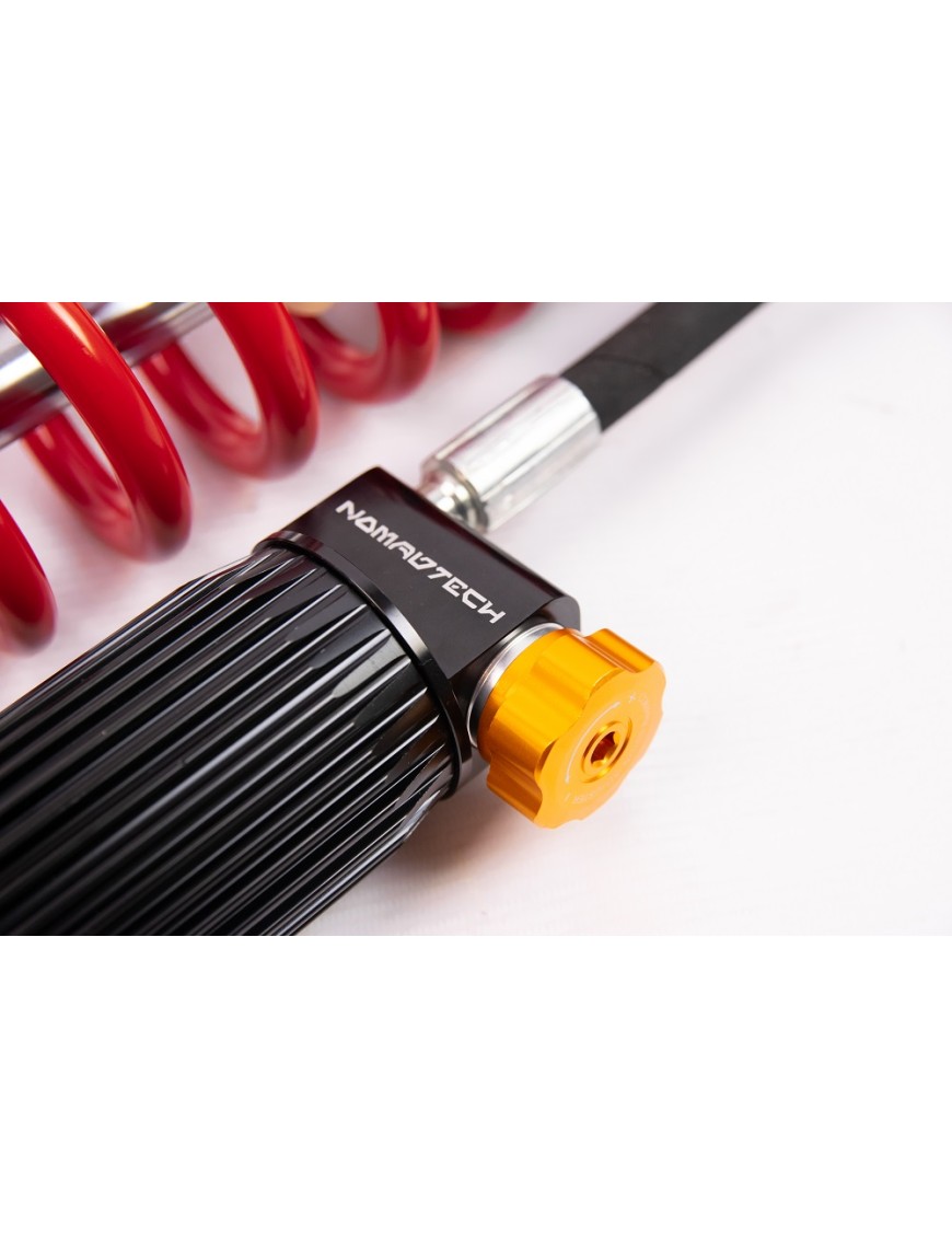 Amortyzator coilover NOMADTECH 16" / 2,5" ze zbiornikiem i regulacją kompresji