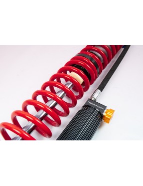 Amortyzator coilover NOMADTECH 16" / 2,5" ze zbiornikiem i regulacją kompresji