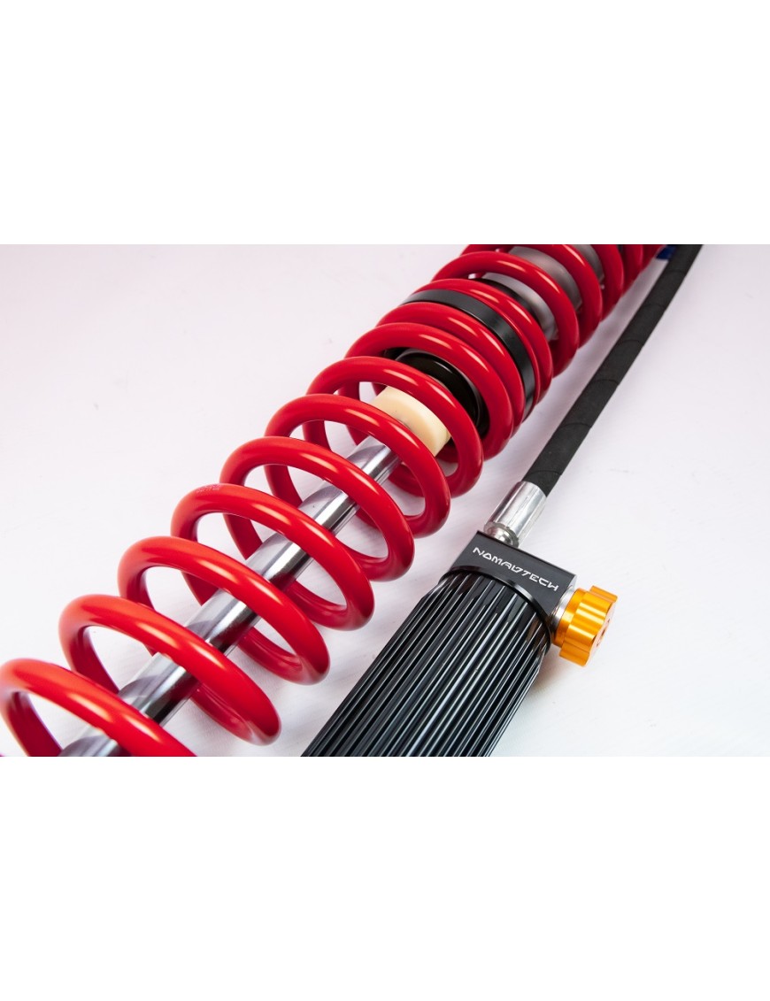 Amortyzator coilover NOMADTECH 16" / 2,5" ze zbiornikiem i regulacją kompresji