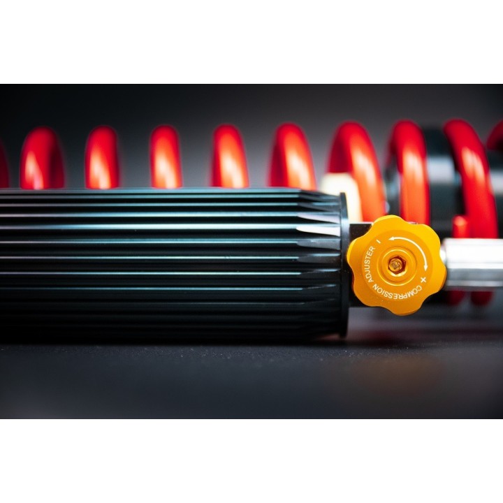 Amortyzator coilover NOMADTECH 16" / 2,5" ze zbiornikiem i regulacją kompresji - ujęcie 5