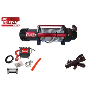 Wyciągarka Grizzly Winch 13000 lbs 150:1 lina stalowa 12V Nomadtech - ujęcie 2