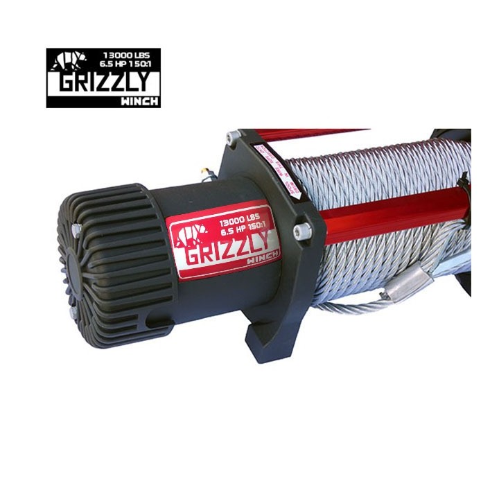 Wyciągarka Grizzly Winch 13000 lbs 150:1 lina stalowa 12V Nomadtech - ujęcie 3