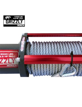 Wyciągarka Grizzly Winch 13000 lbs 150:1 lina stalowa 12V