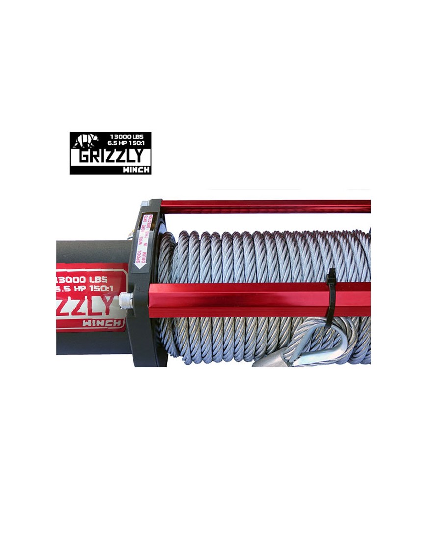 Wyciągarka Grizzly Winch 13000 lbs 150:1 lina stalowa 12V