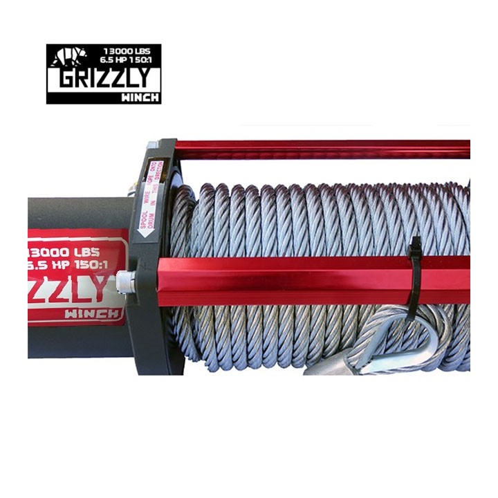 Wyciągarka Grizzly Winch 13000 lbs 150:1 lina stalowa 12V Nomadtech - ujęcie 4