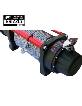 Wyciągarka Grizzly Winch 13000 lbs 150:1 lina stalowa 12V