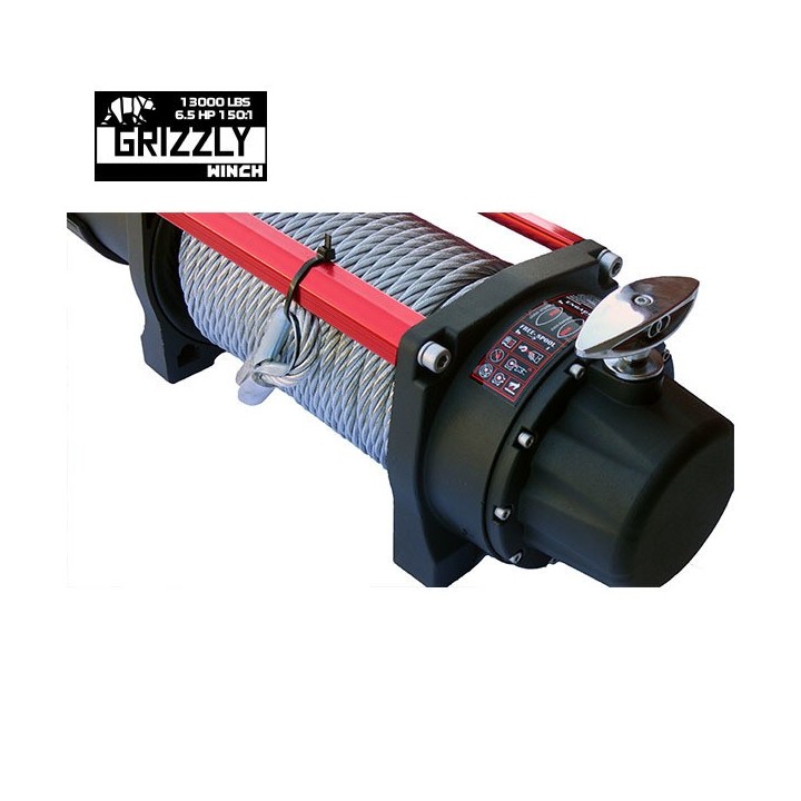 Wyciągarka Grizzly Winch 13000 lbs 150:1 lina stalowa 12V Nomadtech - ujęcie 6