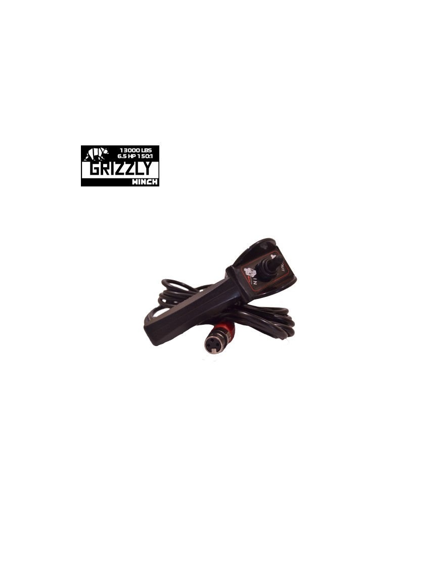 Wyciągarka Grizzly Winch 13000 lbs 150:1 lina stalowa 12V
