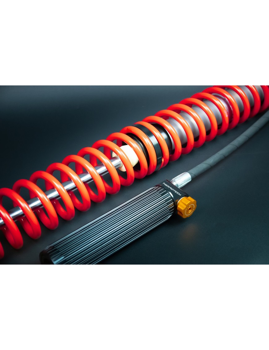 Amortyzator coilover NOMADTECH 14" / 2,25" ze zbiornikiem i regulacją kompresji