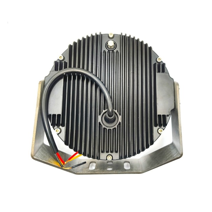 Lampa robocza LED 7'' 90W żółta, ring DRL, IP67 Nomadtech - ujęcie 2