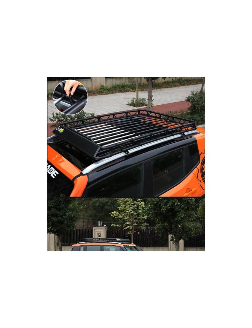 Bagażnik dachowy rurowy aluminiowy Raptor 4x4 Jeep Renegade - ujęcie 2