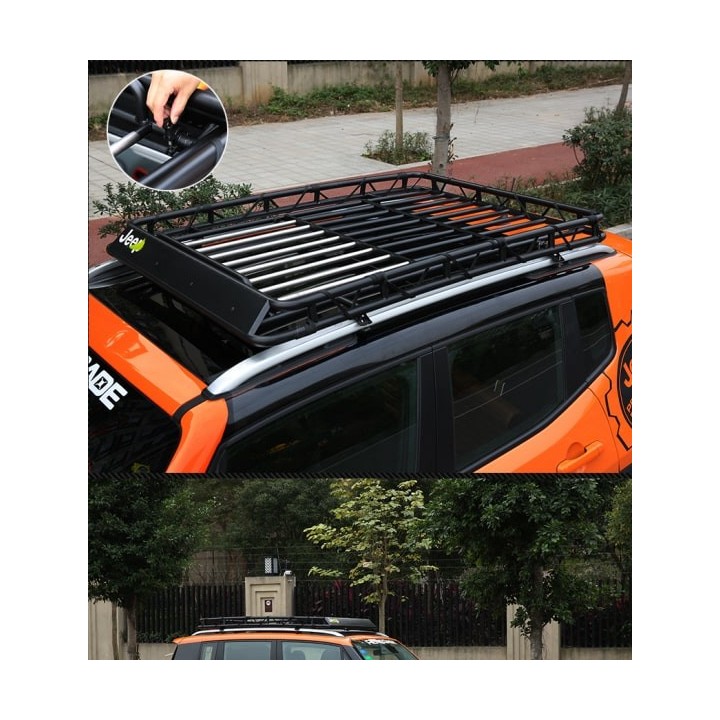 Bagażnik dachowy rurowy aluminiowy Raptor 4x4 Jeep Renegade - ujęcie 2
