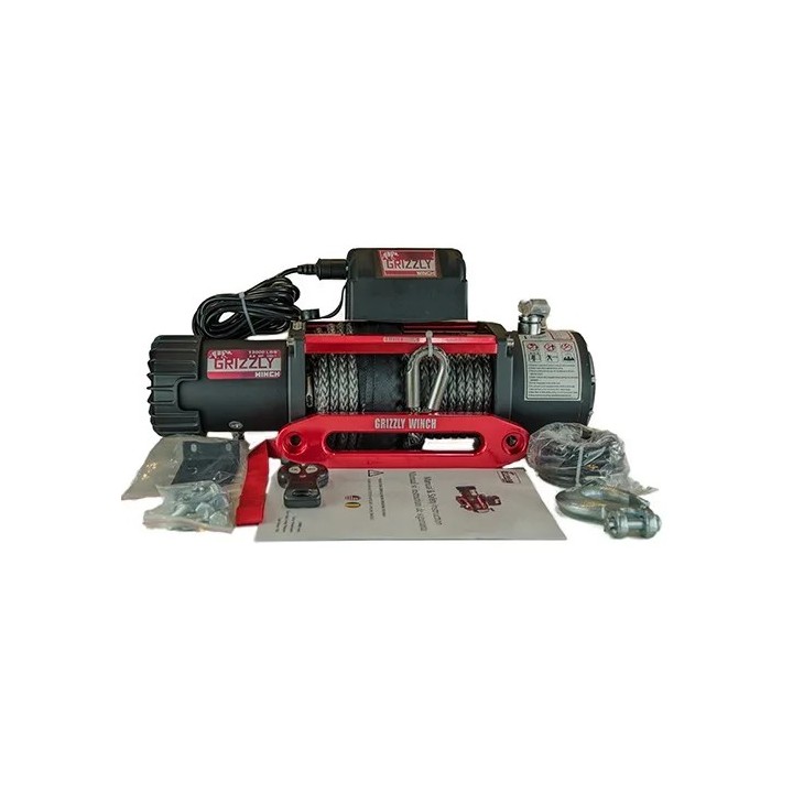 Wyciągarka Grizzly Winch 13000 lbs 180:1 syntetyczna IP68 Nomadtech - ujęcie 5