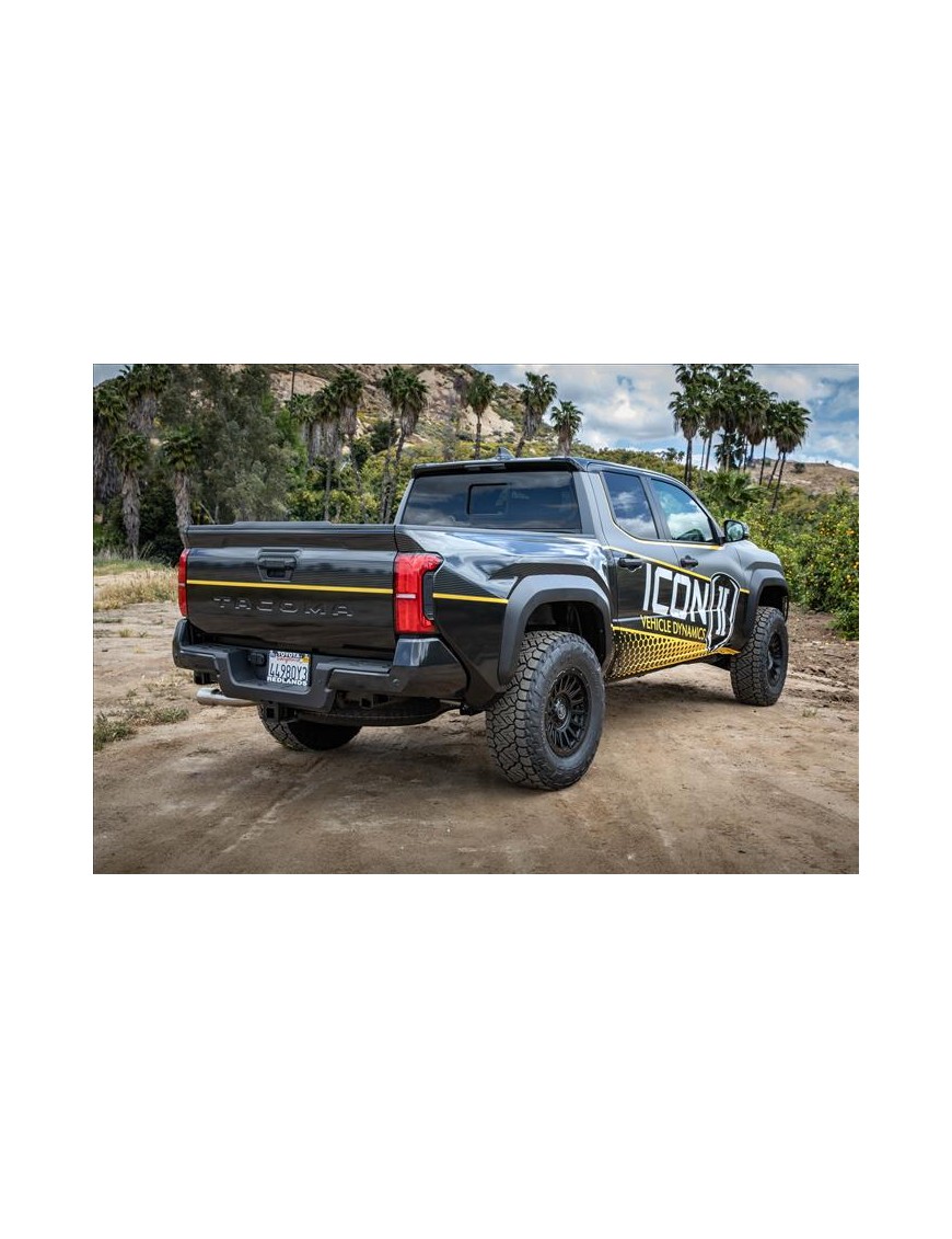 Tylne hydrauliczne odboje ICON 56123 2,0" – Toyota Tacoma 2024+