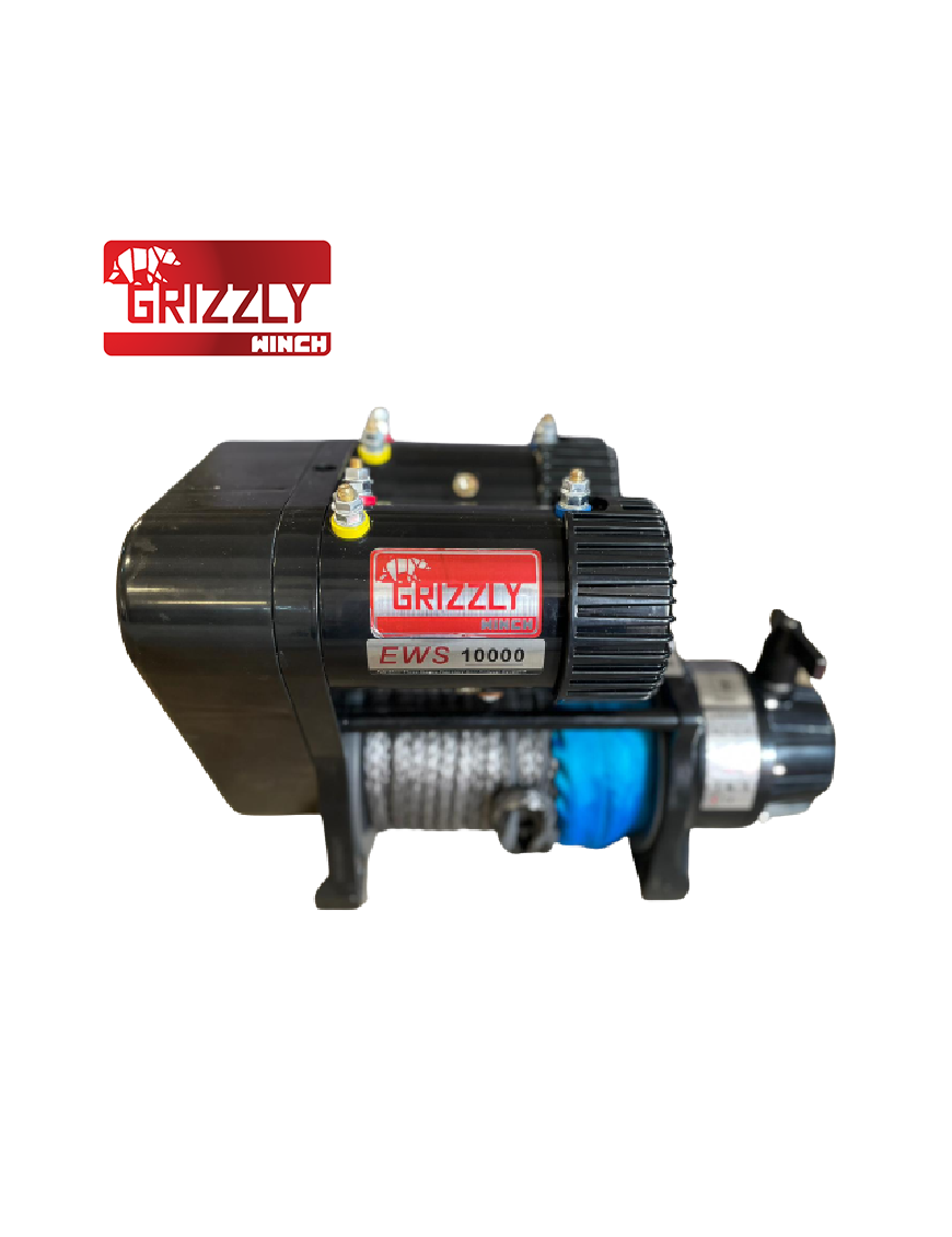 Wyciągarka Grizzly Twin EWS 10000 lbs 80:1 lina syntetyczna