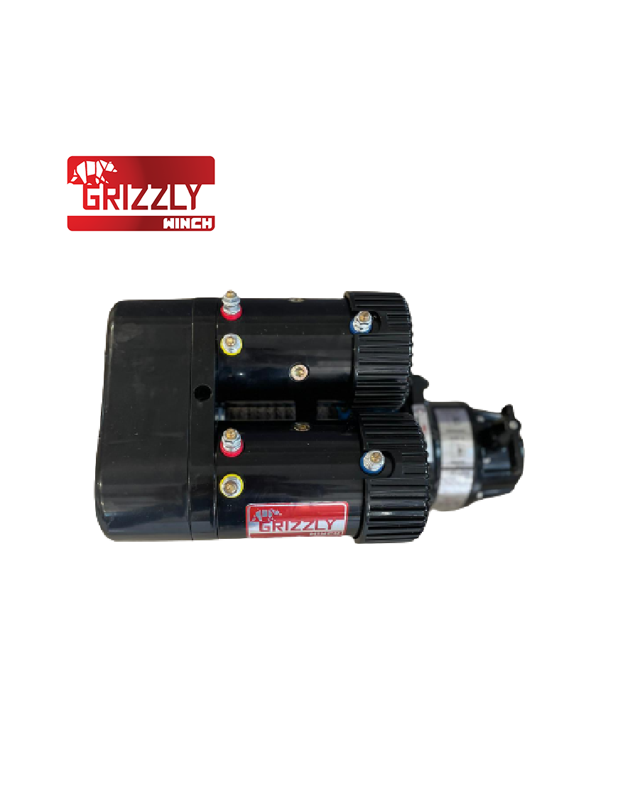 Wyciągarka Grizzly Twin EWS 10000 lbs 80:1 lina syntetyczna