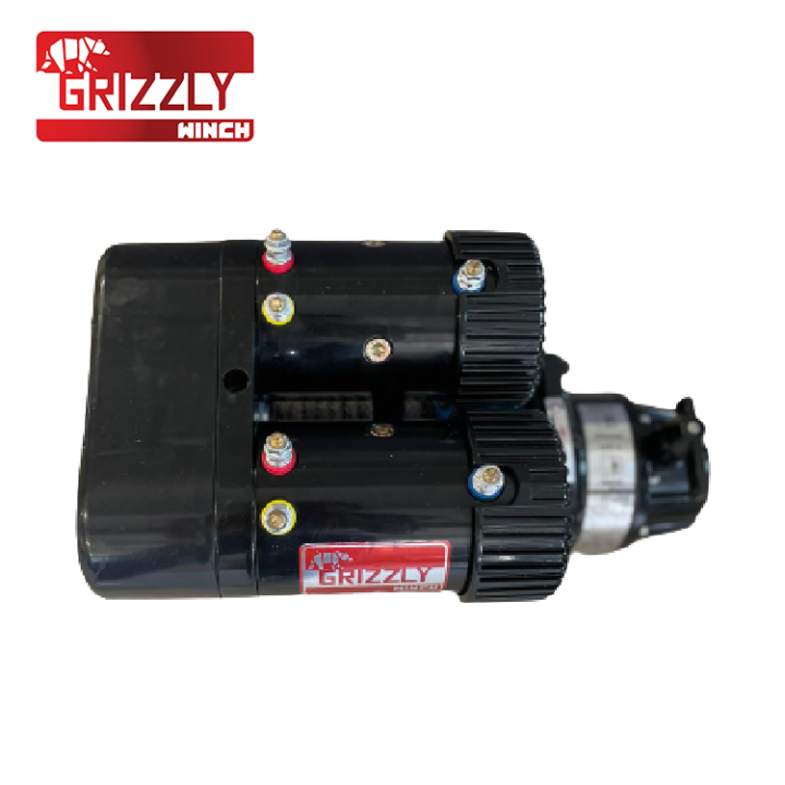 Wyciągarka Grizzly Twin EWS 10000 lbs 80:1 lina syntetyczna Nomadtech - ujęcie 5