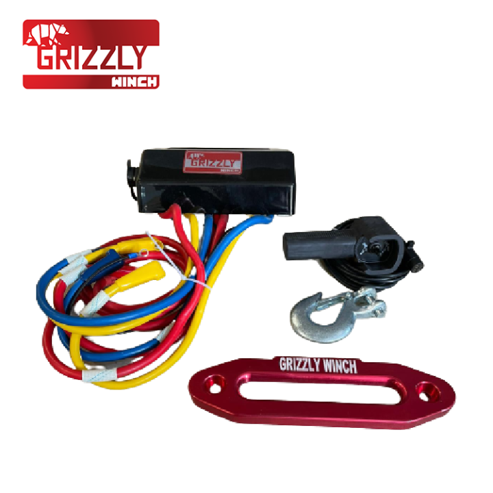 Wyciągarka Grizzly Twin EWS 10000 lbs 80:1 lina syntetyczna Nomadtech - ujęcie 7