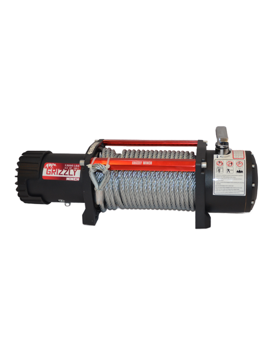 Wyciągarka Grizzly Winch 13000 lbs 180:1 lina stalowa IP68