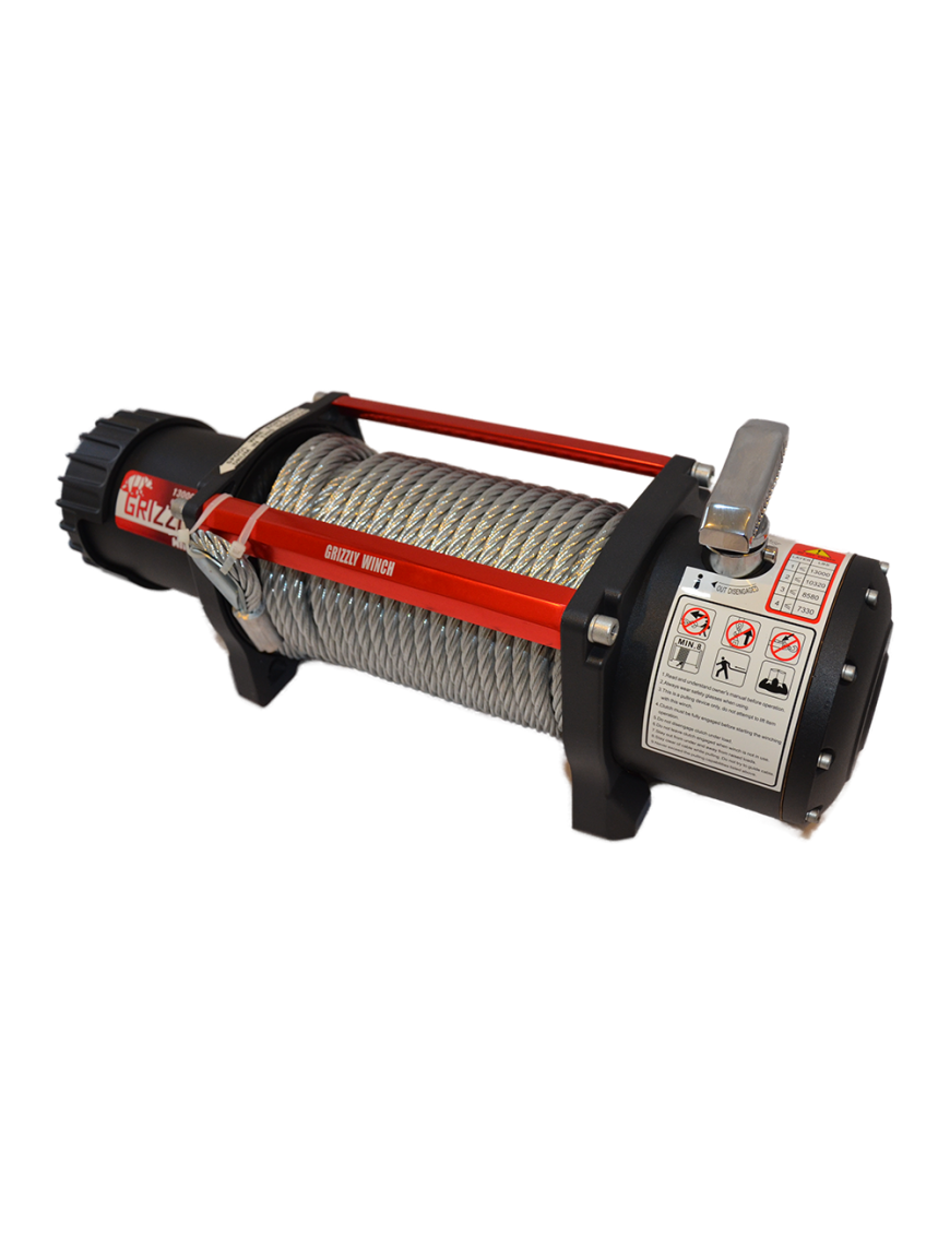 Wyciągarka Grizzly Winch 13000 lbs 180:1 lina stalowa IP68