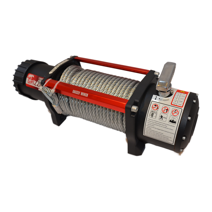 Wyciągarka Grizzly Winch 13000 lbs 180:1 lina stalowa IP68 Nomadtech - ujęcie 4