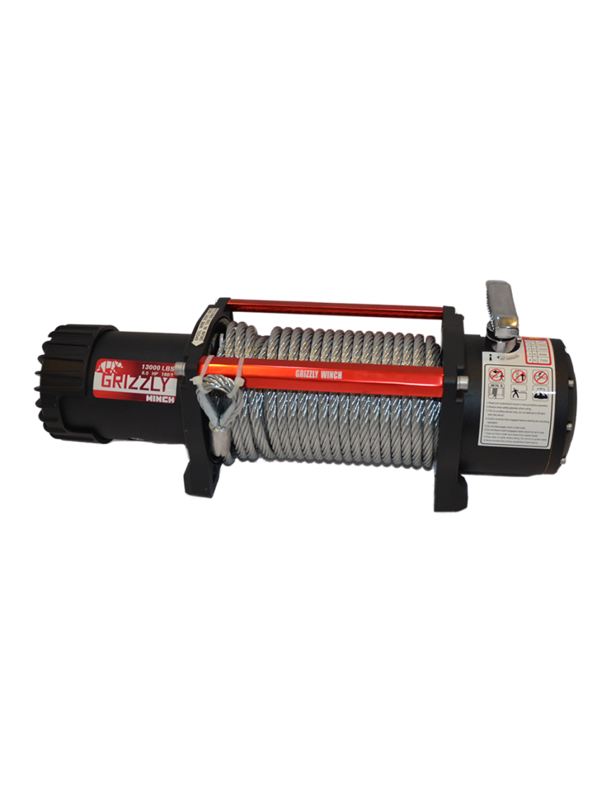 Wyciągarka Grizzly Winch 13000 lbs 180:1 lina stalowa IP68