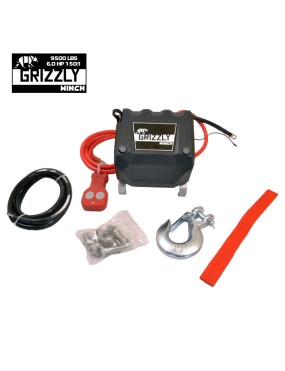 Wyciągarka Grizzly Winch 9500 lbs 150:1 lina syntetyczna