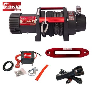 Wyciągarka Grizzly Winch 8500 lbs 150:1, lina syntetyczna Nomadtech - ujęcie 2
