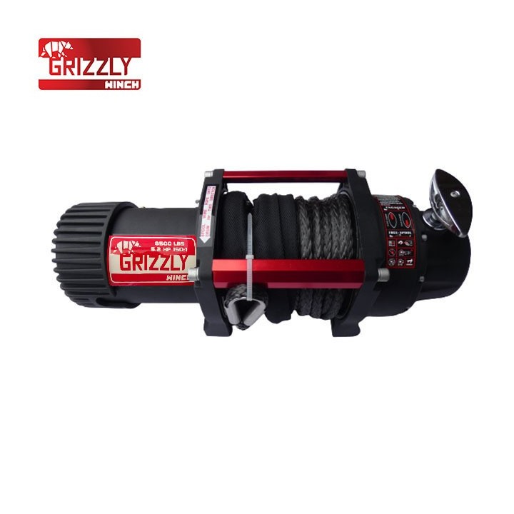 Wyciągarka Grizzly Winch 8500 lbs 150:1, lina syntetyczna Nomadtech - ujęcie 3